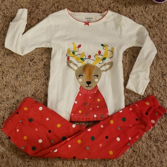 Carter's Other - Christmas Holiday Reindeer Leggings Set
